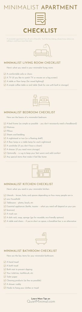 10 Must-Have Minimalist Apartment Essentials