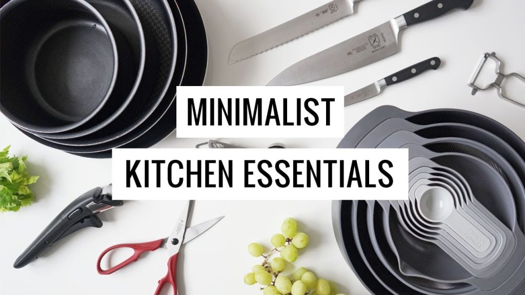 10 Must-Have Minimalist Kitchen Essentials